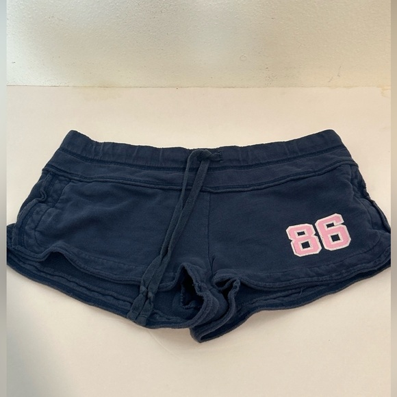 VTG 2006 Victoria’s Secret PINK Y2K Terry Sweat Shorts 86 Love Pink Low Rise XS - Picture 1 of 12